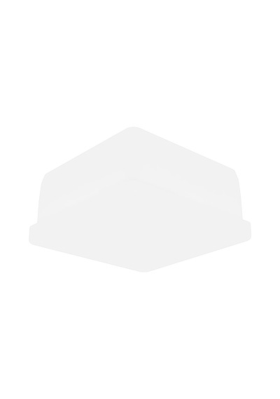 Cateksss 50x50 Mm Düz İç Profil Tapası Beyaz - 4 Lü Paket