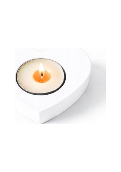 2 Adet Beyaz Suda Havuzda Yüzen Suya Batmayan Restoran Cafe Bar Ev İçin Kalp Şeklinde Tealight Mumluk