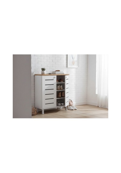 Bd101 Ayakkabılık, Çok Amaçlı Dolap, Üst Tabla Ahşap, Beyaz,s.meşe Ahşap - 711086605 Ahşap Bd101 Ayakkabılık, Çok Amaçlı Dolap, Üst Tabla Ahşap, Beyaz,s.meşe Ahşap - 711086605 Ahşap
