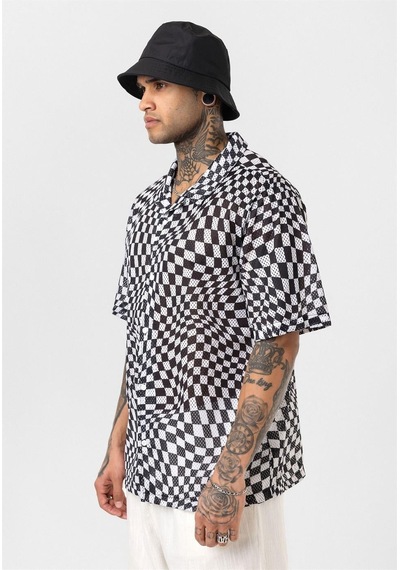 Vamos Desenli Fitilli Oversize Gömlek Desen-10