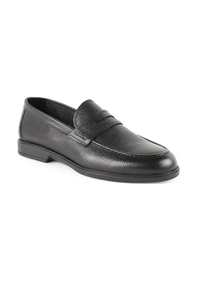 Libero L5956 Erkek Kauçuk Taban Bağcıksız Günlük Loafer Ayakkabı Siyah