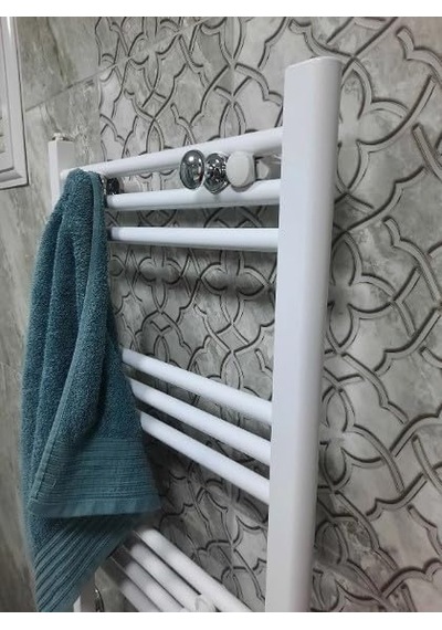 Havlupan Radyatör Askısı, Banyo Askısı, Bornoz Askısı, Kolay Kurulum, Havlu Kıyafet Askısı, Banyo Kurutmalık Krom 12 Izgara