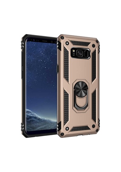 Galaxy S8 Plus Kilif Zore Vega Yüzüklü Standli Zirh Kilif 556703770