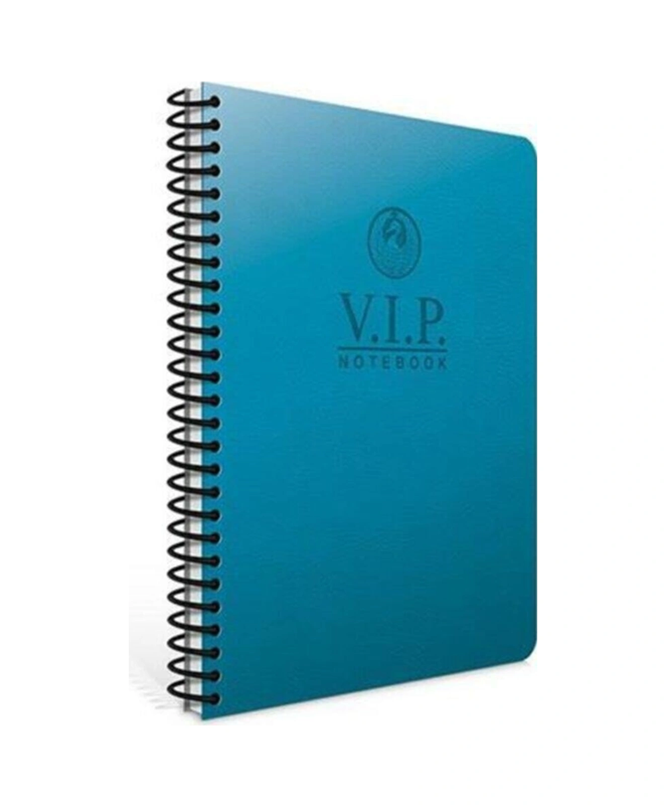 Vıp Spiral Deri Kapaklı Defter 17 24 -140 Yaprak Kareli