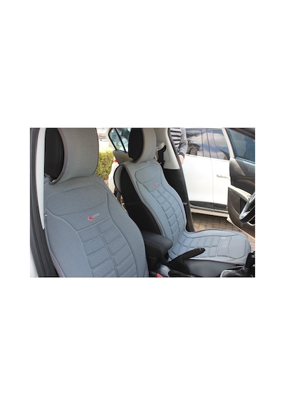 Audi A2 Hatchback Oto Koltuk Minderi Ön Arka Set Gri Fivestar Serisi
