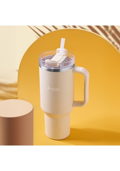 Aryıldız Protherm Flow Up Termos Krem 900 Ml Renkli