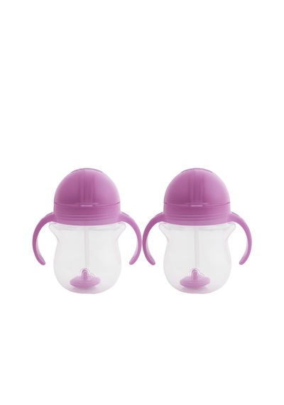 Munchkin Tıklama Kilitli Uçlu Alıştırma Bardağı 6ay+, 207ml, Mor