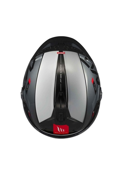 Mt Cosmo Sv Silince B2 Parlak Açık Kask Siyah - Gri