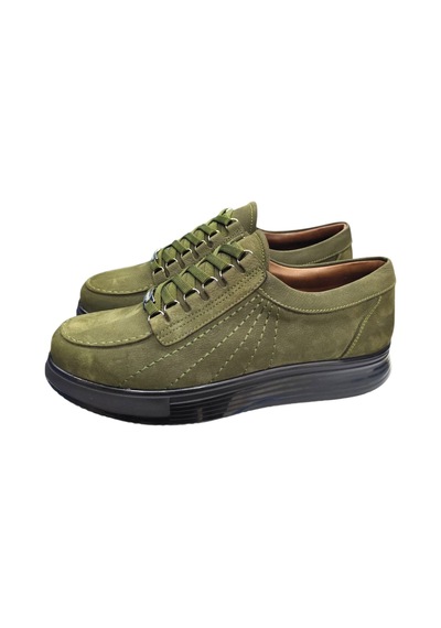 King Paolo Kingshoes Haki Casual Erkek Ayakkabı Haki