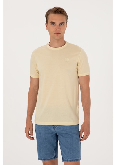 U.S. Polo Assn. Us. Polo Assn. Erkek Tişört Haki