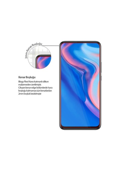 Blogy Y9 2019 İle Uyumlu Flexi Nano Ekran Koruyucu