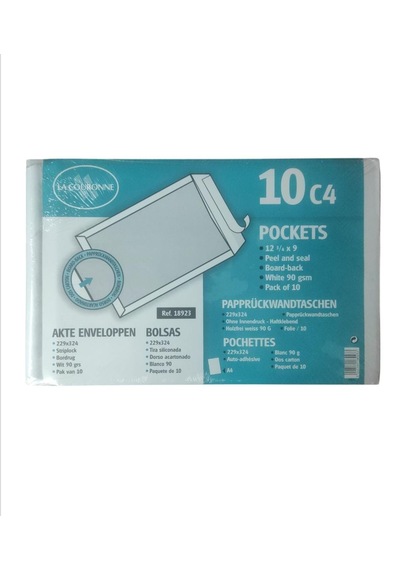 Lc 22.9 X 32.4 Torba Zarf Beyaz 90 Gr 10'lu