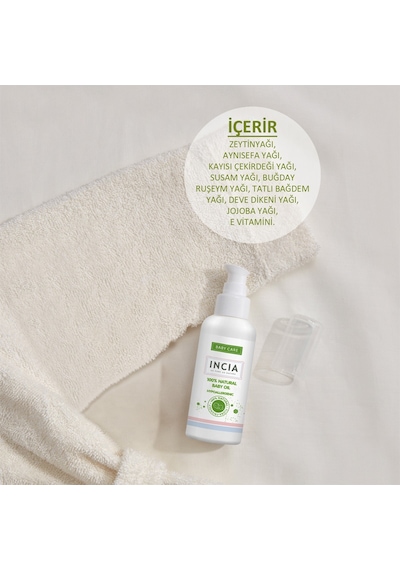 Incıa Doğal Bebek Yağı 110 Ml
