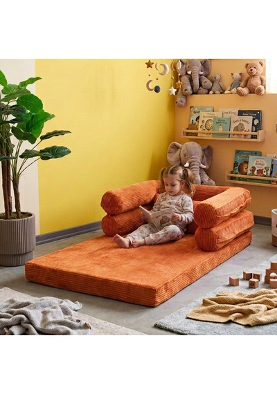 Miniwood Montessori Yatak Oyun Alanlı Bebek Yer Yatağı Sünger Çocuk Karyola 97 x 150 CM
