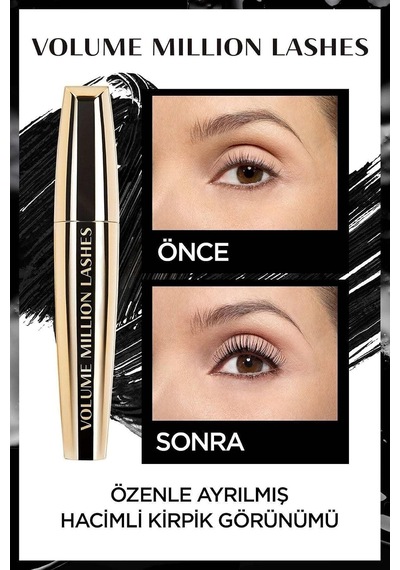 Lexroo Volume Million Lashes Maskara Siyah