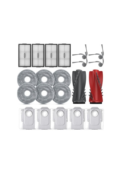 Ayrex Geoviizon Roborock Saros 10r Elektrikli Süpürge Aksesuarları, 1 Ana Fırça, 4 Hepa Filtre, 6 Temizleme Pedi, 5 Genel