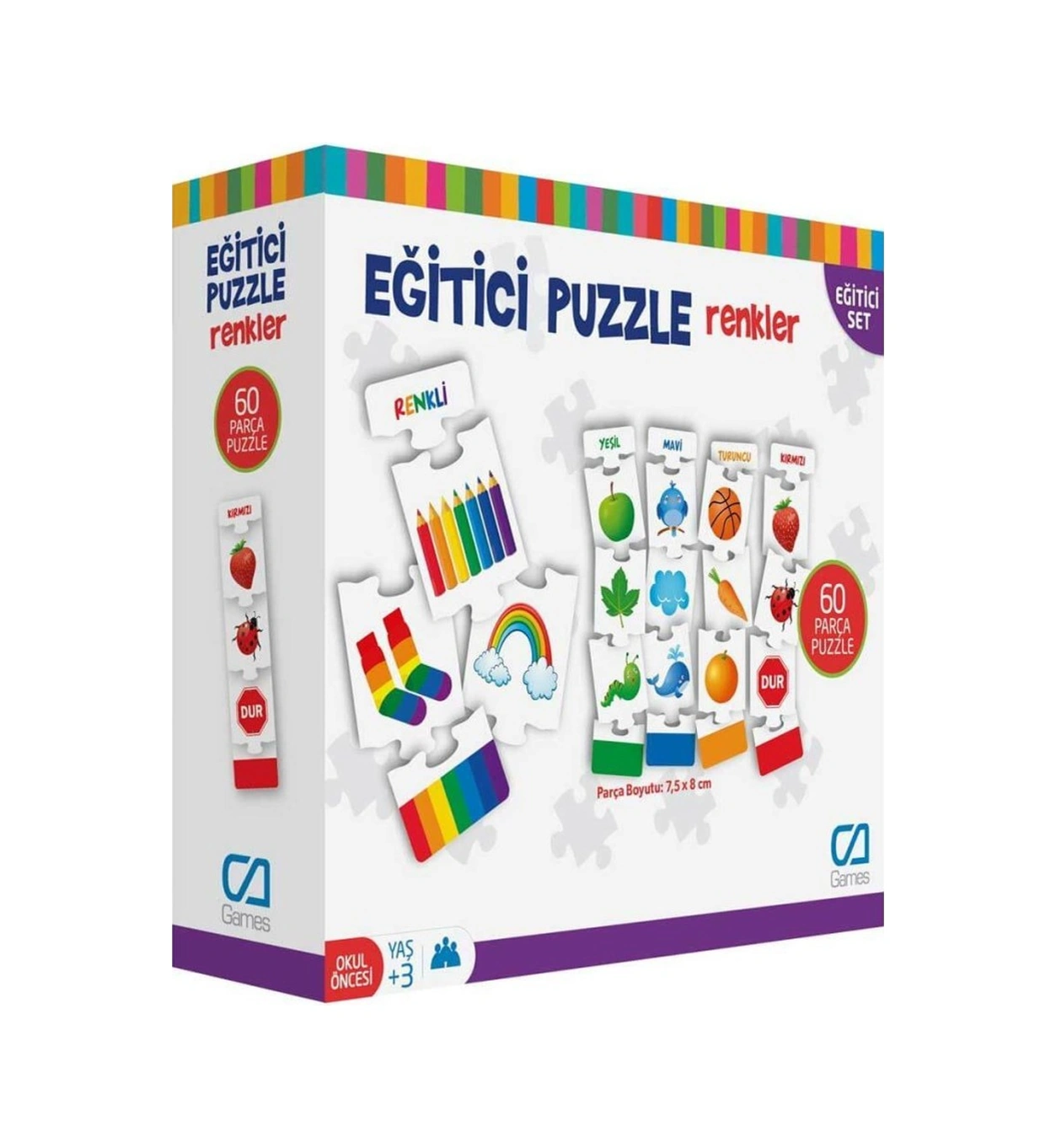 Ca.5029 Eğitici Puzzle Renkler