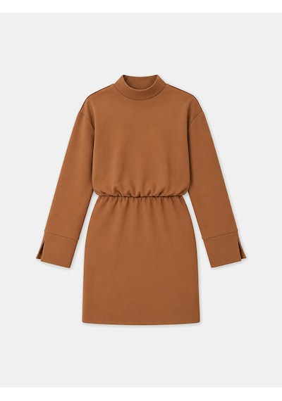 Xint Camel Oversize Pamuklu Elbise 286228