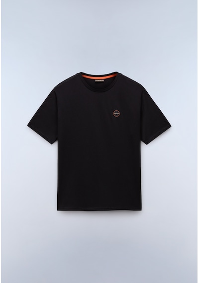 Napapijri S-badge Ss 1 Erkek T-shirt-31959 Siyah