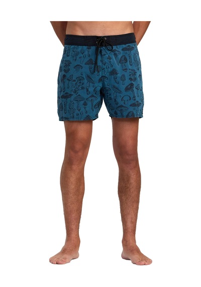 Rvca Rvca Mushy Trunk Erkek Mavi Boardshort Bqh0 Mavi