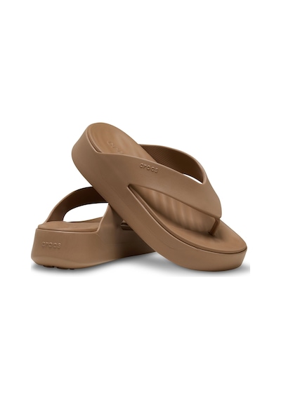 Crocs Getaway Platform Flip Kadın Terlik Cr209410 Crc.2jj Kahverengi