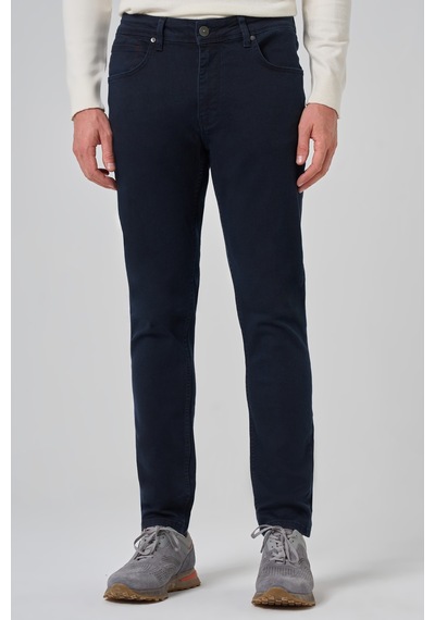 Morven Erkek Lacivert Denim 5 Cep Slim Fit Jean Kot Pantolon 26ms003007200 Lacivert