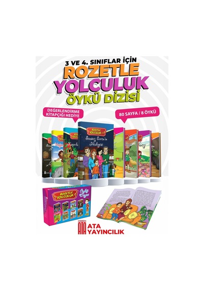 Ata Yayıncılık Rozetle Yolculuk Öykü Dizisi (2, 3 Ve 4. Sınıf