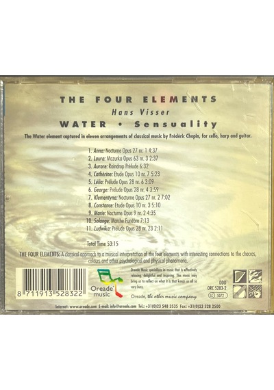 Müzik Cd'sidir Plak Değildir Cd The Four Elements Tahta Water