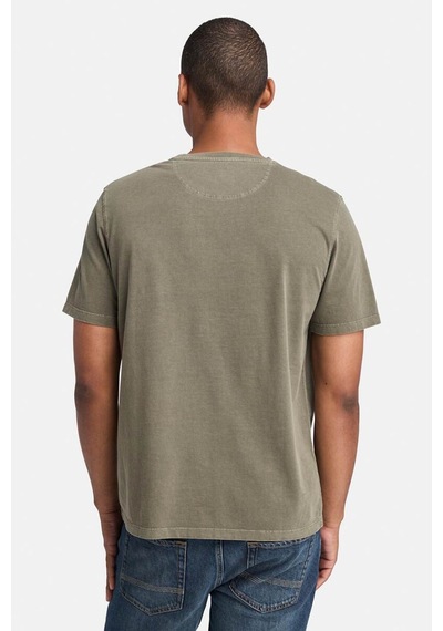 Timberland Dunstan Rıver Garment Dye Yeşil Erkek Kısa Kol T-shirt-15420