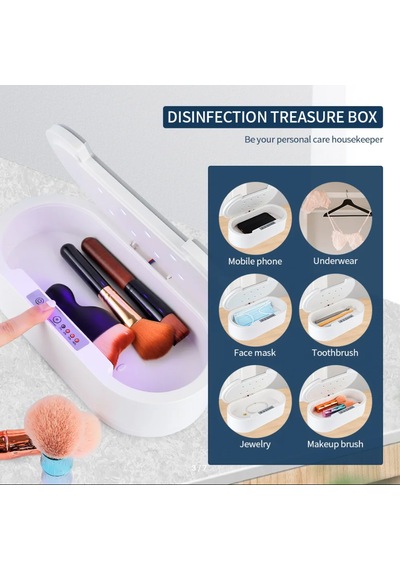 Omniax Akıllı Uv Dezenfeksiyon Kutusu Telefon Aksesuar Maske Takı Sterilizasyon Cihazı
