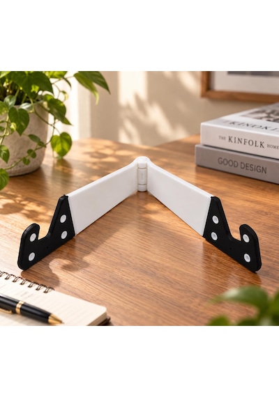 Telefon Tablet Standı V Model Beyaz Ayarlanabilir Akrilik Stand 10 Lu