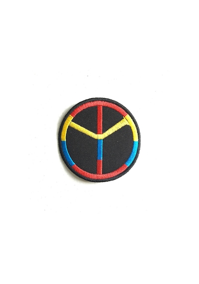 Peace Barış Patch Yama Çok Renkli