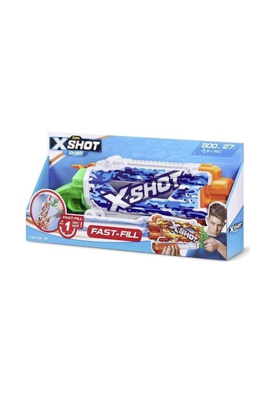 X-shot Su Tabancası - Hızlı Doldurma Fonksiyonlu - Mavi