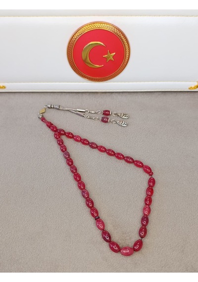 Hareli Sıkma Kehribar Tesbih Halil Koçak Usta Yapımı 90785680