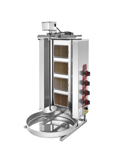 Remta 4 Radyanlı Üstten Motorlu Gazlı Ce Döner Ocağı