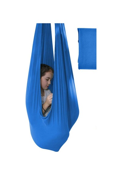 Bundera Yoga Swing Salıncak Çocuk Aktivite Gelişim Salıncağı Mavi