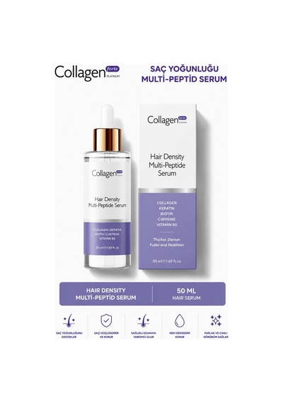 Collagen Forte Platinum Hair Density Multi-Peptide Serum 50 ML