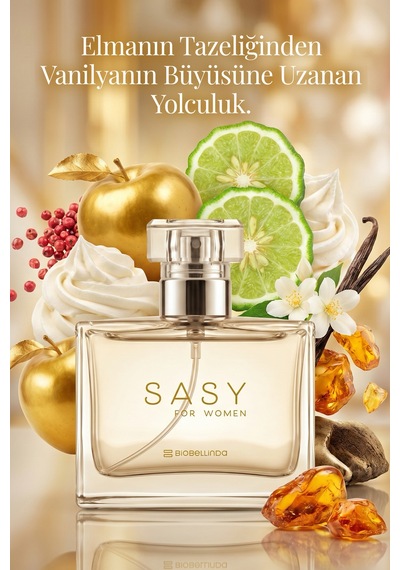 Sasy Eau De Parfume For Women 50 Ml Aromatik