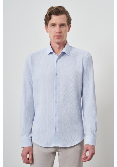 Morven Erkek A. Mavi Gofre Trend Desenli Dynamic Fit İtalyan Yaka Gömlek 25ms004023311 A. Mavi A. Mavi Morven Erkek A. Mavi Gofre Trend Desenli Dynamic Fit İtalyan Yaka Gömlek 25ms004023311 A. Mavi A. Mavi