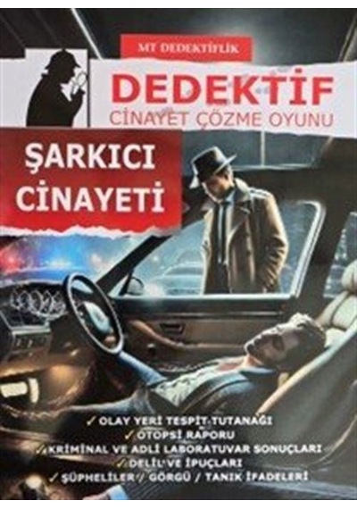 Dedektiflik Cinayet Çözme Oyunu - Şarkıcı Cinayeti / Mt Dedekt...