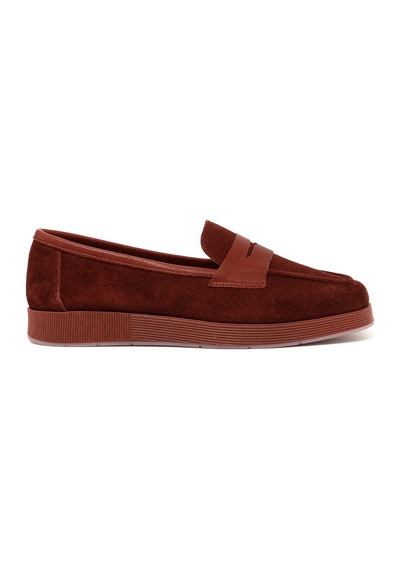 Oxford Klasik Kadın Rc-25y-093-r1621 John May Bordo Süet Bordo Süet Bordo