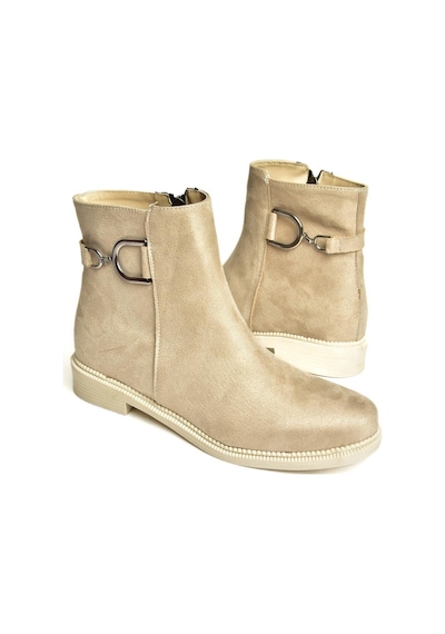 Fox Shoes T239004702 Bej Süet Kadın Bot Bej-süet Bej