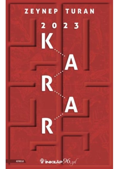2023 Karar - Zeynep Turan - İnkılap Kitabevi