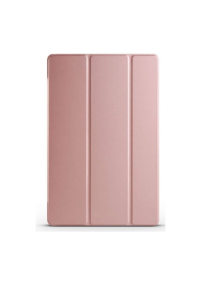Lexroo Galaxy Tab S9 Smart Cover Standlı 1-1 Kılıf - Rose Gold Kapaklı Kılıf