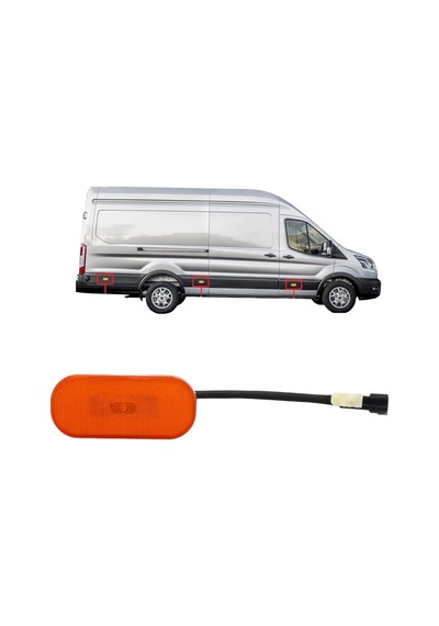 Bk3115442cb Ford Transıt Led Yan Lamba Komple 1832493 Bk3115442ca Transıt 2006