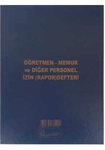 Kocaoluk Öğretmen-Memur Ve Diğer Personel Izin Defteri