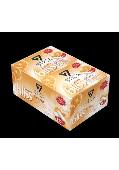 7stıck Sekersız Orange Aromalı Blıster Sakız 9 Pcs 12adet