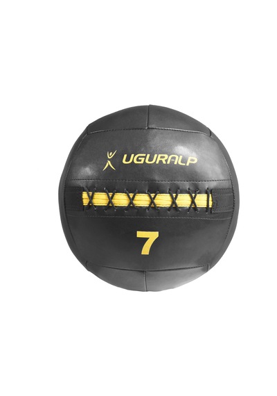Uğuralp Deri Sağlık Topu 7Kg - Crossfit Model Medicine Ball