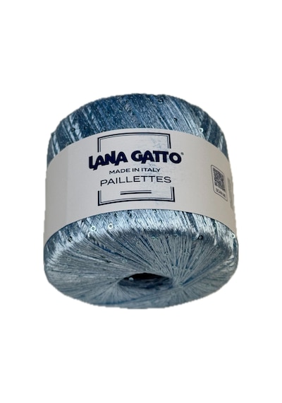 Lana Gatto Paillettes Örgü İpi 3'lü Set 3 X 25 Gr Mikro Payetli Polyester Mavi