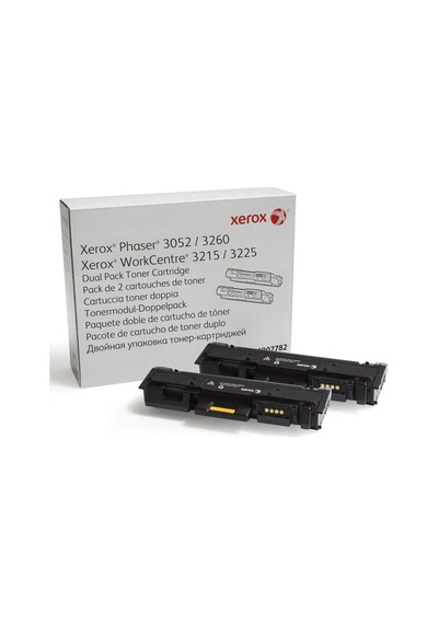 Xerox 3052 Phaser 3052 Dual Kapasite 106R02782 Siyah Toner N11.106991